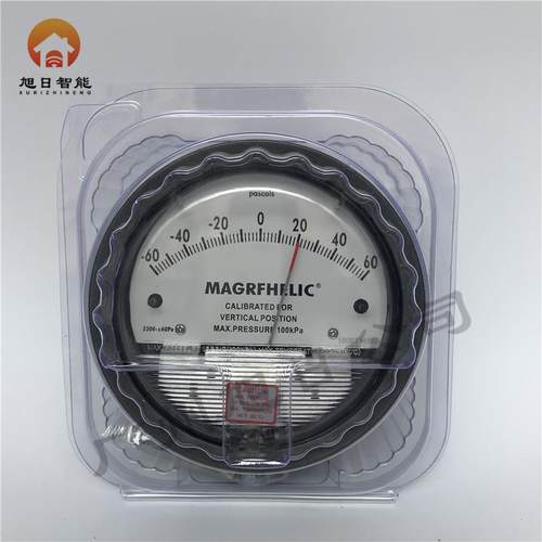 MAGREHLIC微压差表2000~±60Pa-60~60Pa空气洁净室微差压表