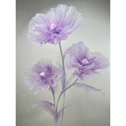 新款婚庆道具舞台背景花艺仿真花路引婚礼布置橱窗美陈装饰真丝花