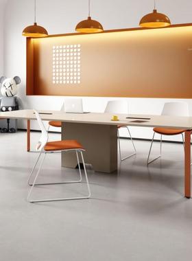 会议桌长桌小型长条桌简约现代会议室桌椅组合培训桌洽谈桌办公桌