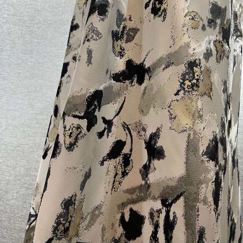 2020年新款外贸抽象图案窗帘靠包布硬包布沙发布料轻奢后现代