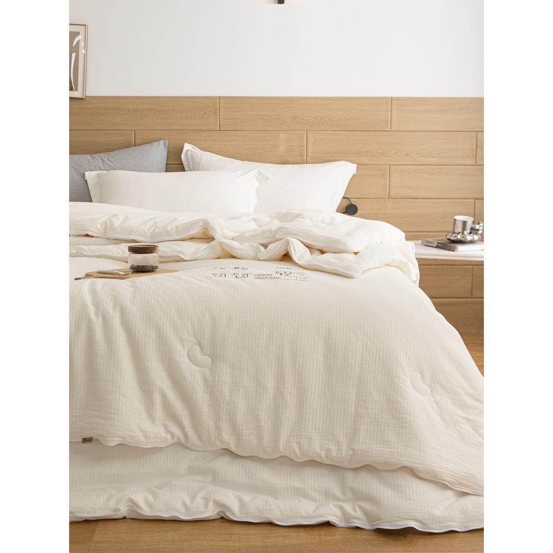 2F李官奇59大豆A类母婴级原棉大豆纤维被水洗全棉保暖大豆被子母