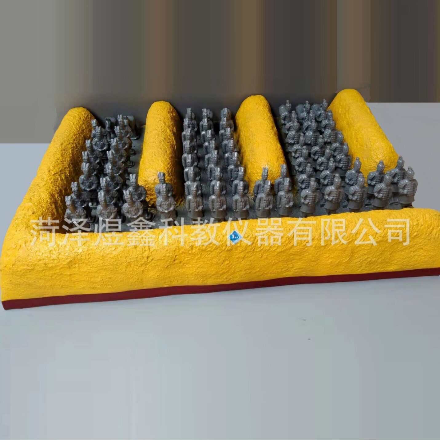 秦始皇兵马俑一号坑模型 中国古代历史模型 教学仪器 仿古模型