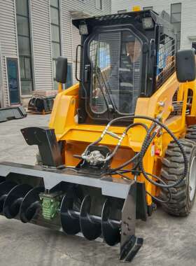 滑移装载机前端属具 座驾式滑移铲车辅具Skid loader accessories