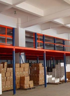 福州钢平台阁楼平台仓库隔二层钢结构平台可拆装阁楼货架