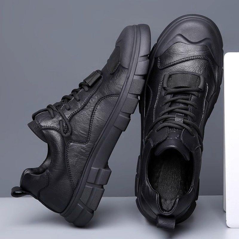 男鞋冬季透气2026新款旅游鞋休闲鞋子跑步运动鞋男士休闲皮鞋真皮,流行男鞋,休闲皮鞋,淘宝优惠券,粉丝福利购,淘宝优惠卷
