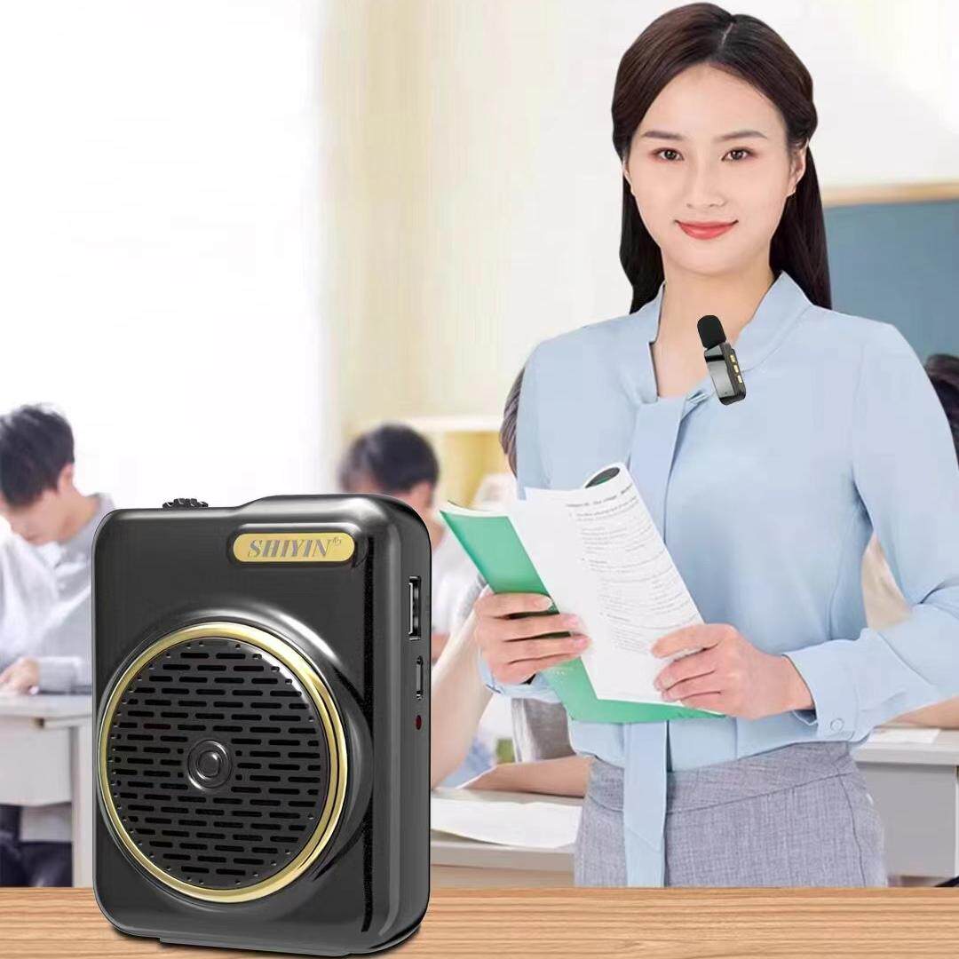 诗音J11无线领夹式扩音器老师上课专用大音量教学导游讲解小蜜蜂