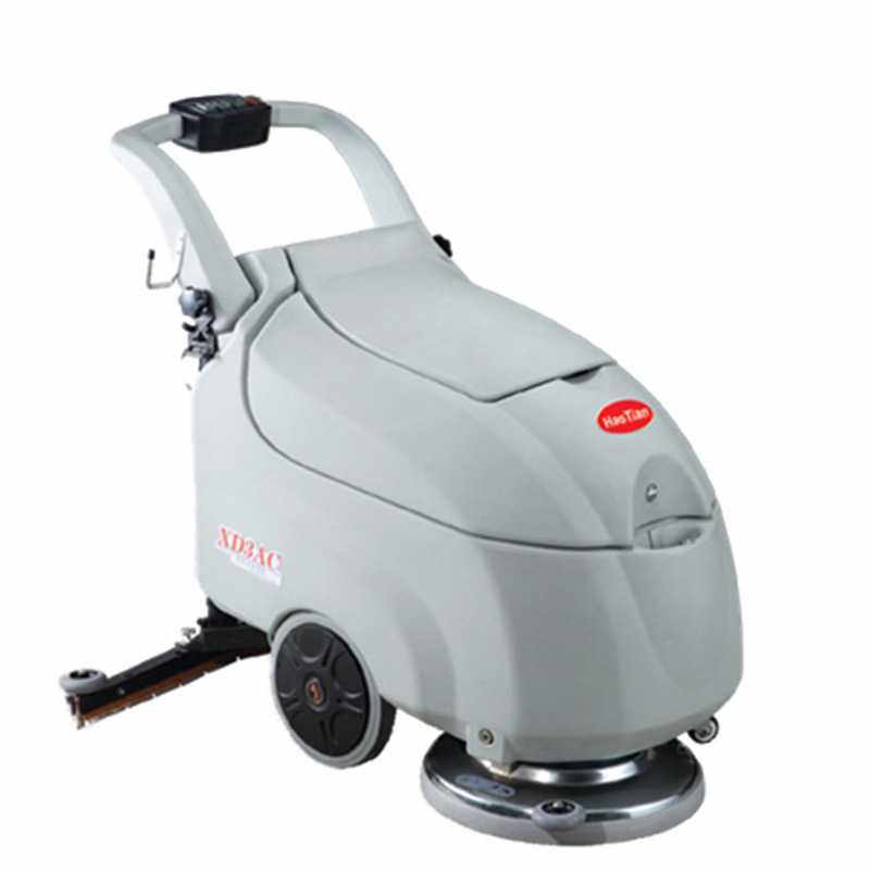 皓天XD3AC电线式洗地吸干机拖地机全自动手推式洗地机