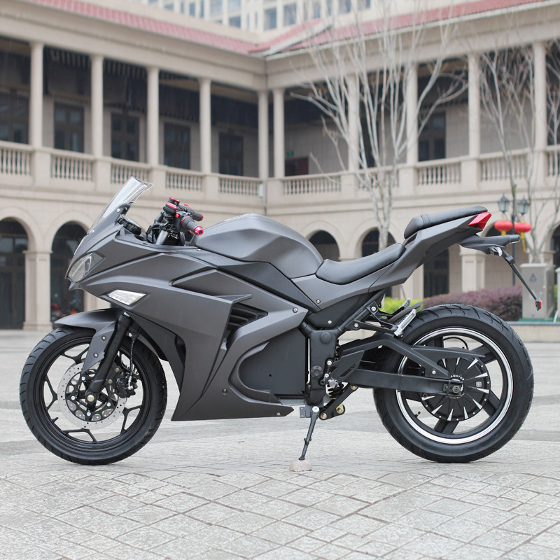 新款v6电动摩托车大跑车 新国标可上牌小忍者电动趴赛大功率电摩