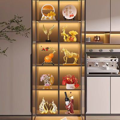 轻奢高档酒柜装饰品电视柜客厅摆件高端大气上档次玄关创意家居