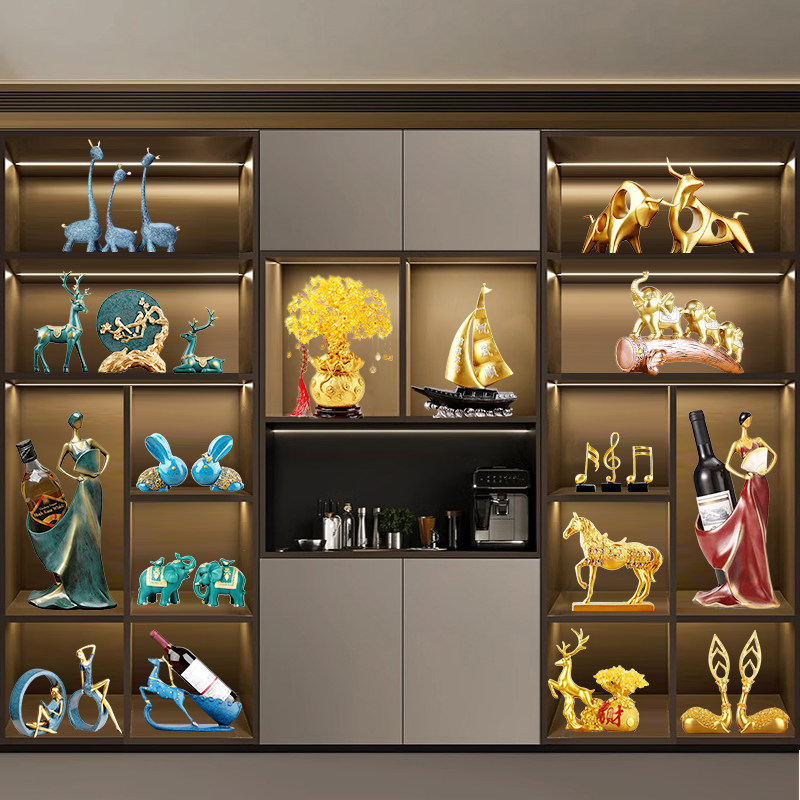 乔迁新居礼品电视酒柜装饰品套装组摆件客厅家居餐边柜桌面,家居饰品,装饰摆件,淘宝优惠券,粉丝福利购,淘宝优惠卷
