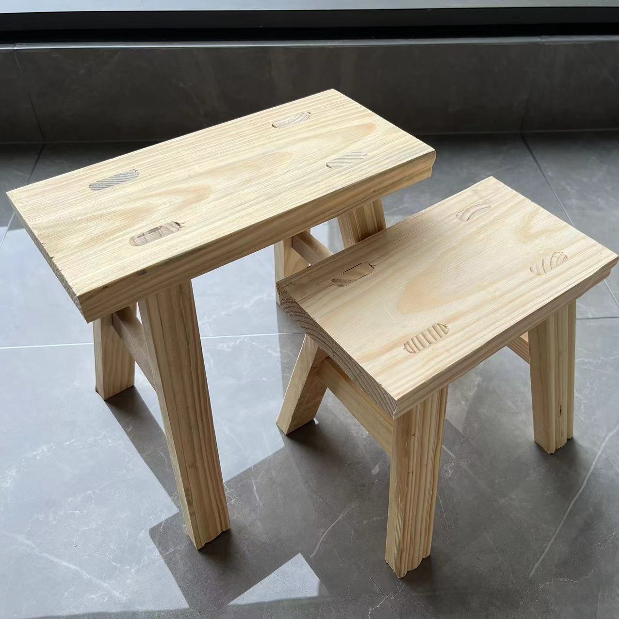 免安装实木小凳子家用矮凳