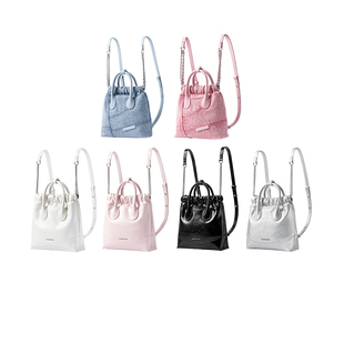 【七七酱直播间】Amazing Song乙颂流浪袋双肩牛皮手提双肩包女款