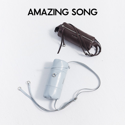 【加购！14号箱包节2周年！】 AMAZING SONG乙颂甜甜圈笔筒包新款