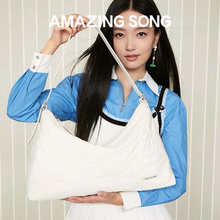 Amazing 大容量通勤托特包 新款 Song乙頌蛋仔包單肩斜挎包包女款