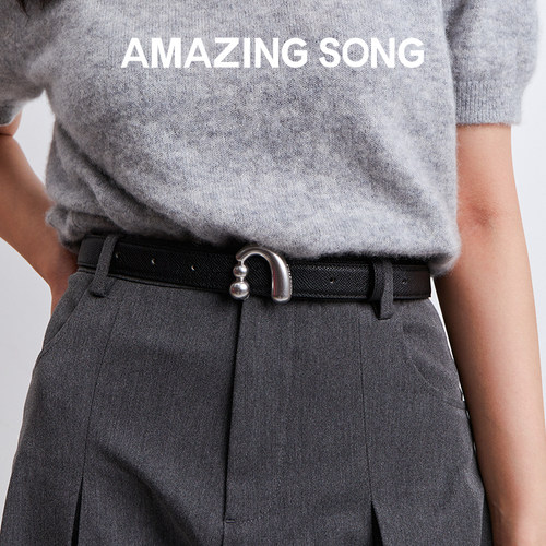Amazingsong撞色皮带