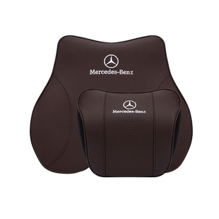 适用奔驰汽车头枕护颈枕E300L/C260l/A200/GLC/glb/gle车内饰用品