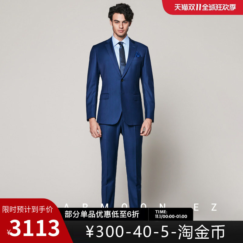 SHARMOON.EZ Italy Imported wool dark blue man man 's suit suit business affairs leisure time formal wearin the Men's clothing, Suits  category - from Buy2taobao.com to provide professional Taobao agent buy service
