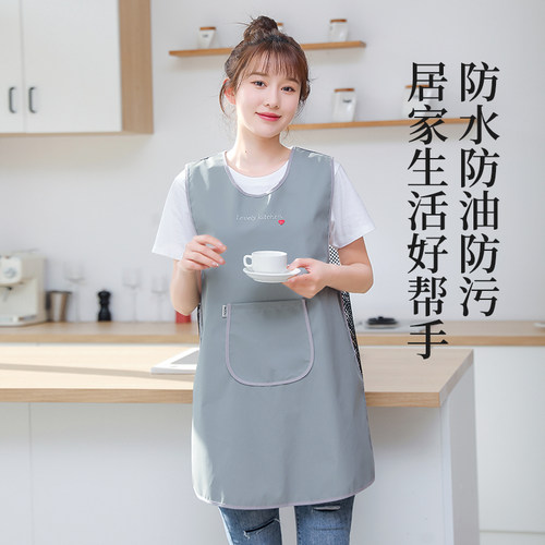 防水日系围裙家用新款罩衣