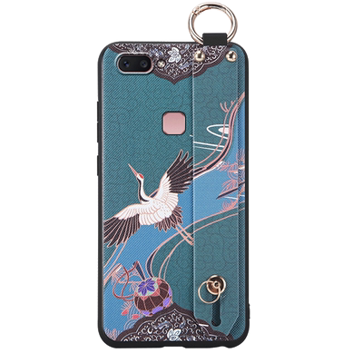 适用vivox20手机壳步步高vivo x20plus保护套x20a硅胶软壳puls全包X2O防摔云鹤腕带男vivi女vovi个性斜挎挂绳