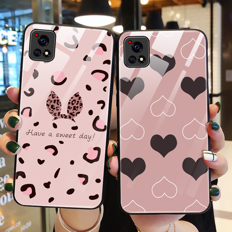 玻璃手机壳适用vivoy52s