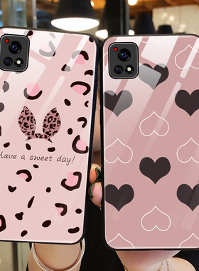 适用vivoy52s手机壳玻璃vivo保护y31s标准版硅胶套T1版全包V2057A防摔蝴蝶结2054外T2软壳5G男女vivi丫步步高