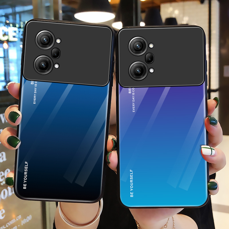 oppoK10pro钢化玻璃简约保护壳