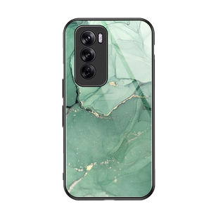 适用opporeno12手机壳玻璃reno12pro保护oppo硅胶套5G全包PJV110防摔大理石PJW硬opporeon软壳por男12p女新款