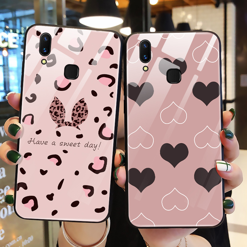 玻璃手机壳适用华为畅享9plus