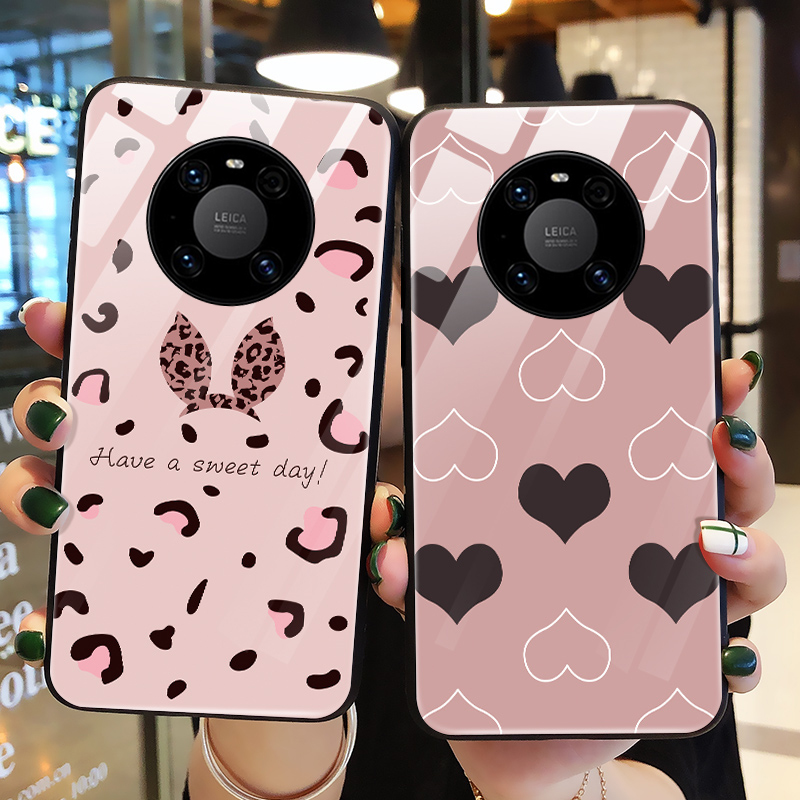 玻璃手机壳适用华为鼎桥M40