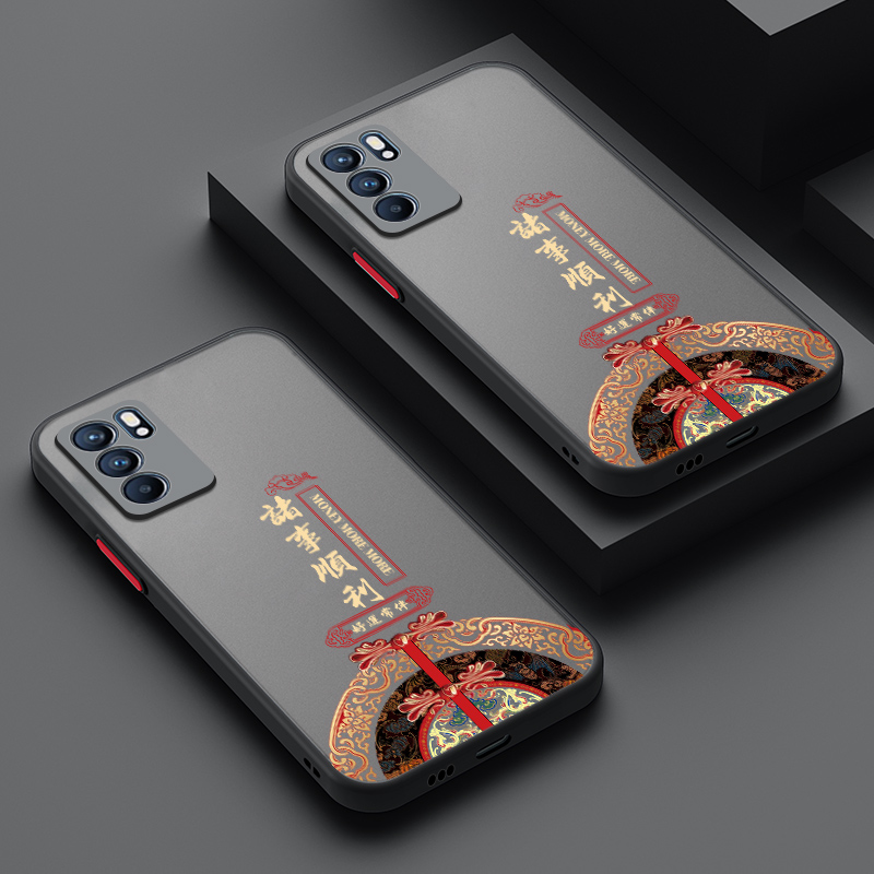 oppoReno6软胶中国风保护壳