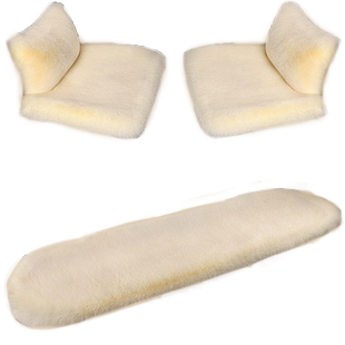 长安第二代CS55PLUS专用汽车坐垫冬季毛绒座垫座椅套加热垫三件套