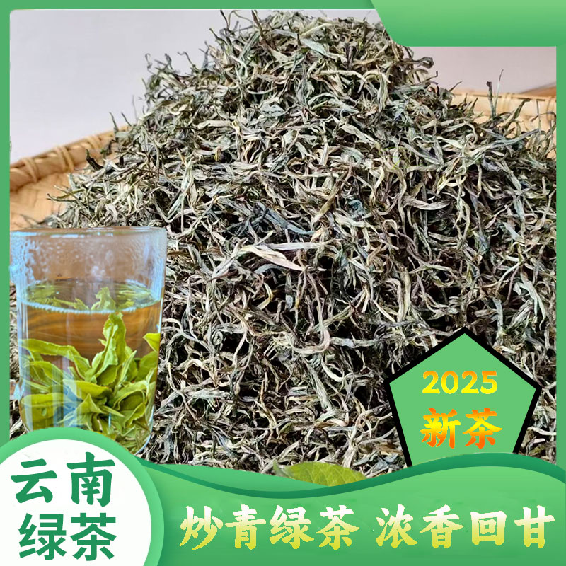 云南高山云雾绿茶浓香春茶