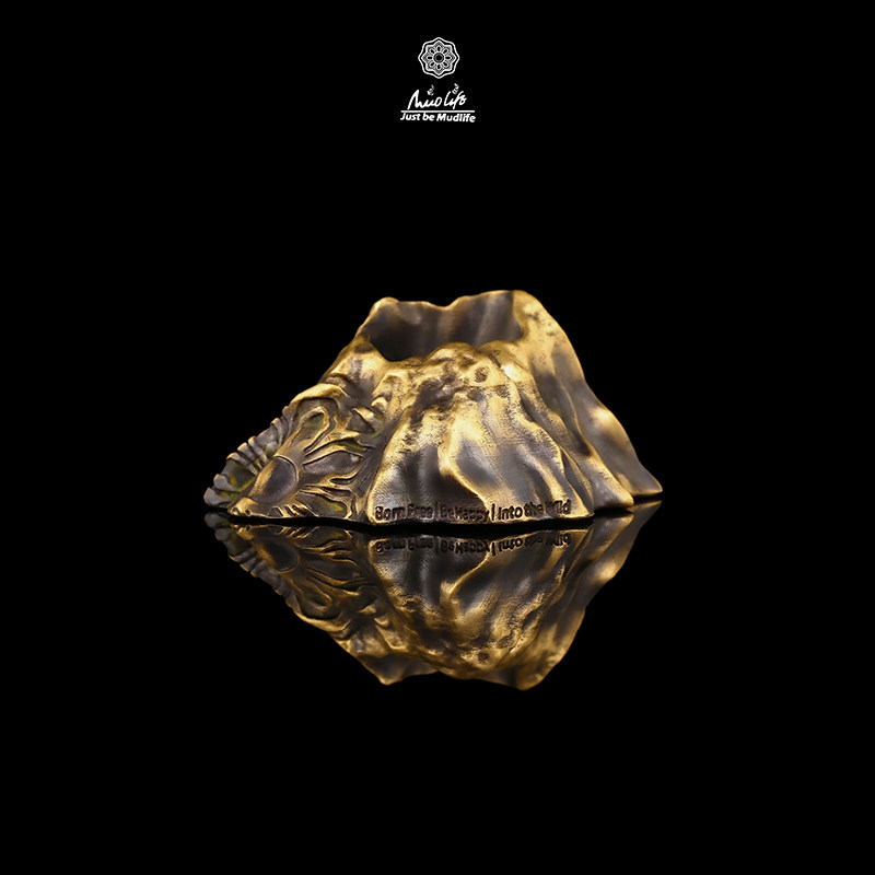 【一丁轮回银饰】Mudlife露营主题牛角酒樽底座&香插原创个性送礼