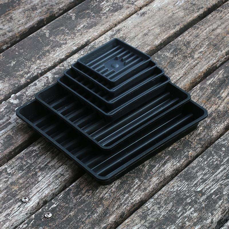 初春日记花盆托盘沥水透气方形