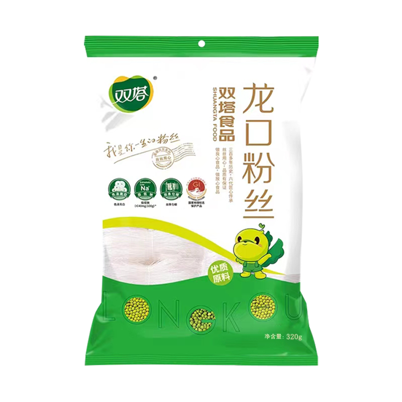 双塔龙口粉丝320g*36袋整箱餐饮