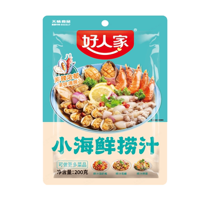 好人家小海鲜捞汁200g*1袋鲜辣