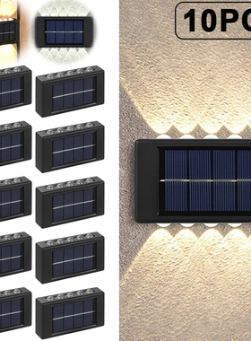 Solar Wall Lamp Outdoor Solar Light Waterproof Up And Down L