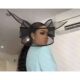 Black Elegant Fascinator Pillbox New Women Wedding Hat Fasci