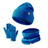 Hat Gloves And Winter Mittens Kids Scarf Set