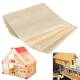 Wood Sheets Plate 20pcs Wooden Balsa For Model set DIY House