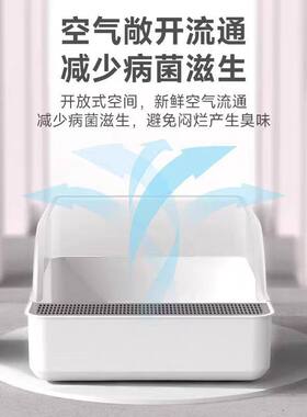 Cat Toilet Litter Box Litter Tray With Scoop Anti-Spatter