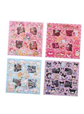 sanrio sticker cinnamoroll kuromi stickers bear cute贴纸pvc