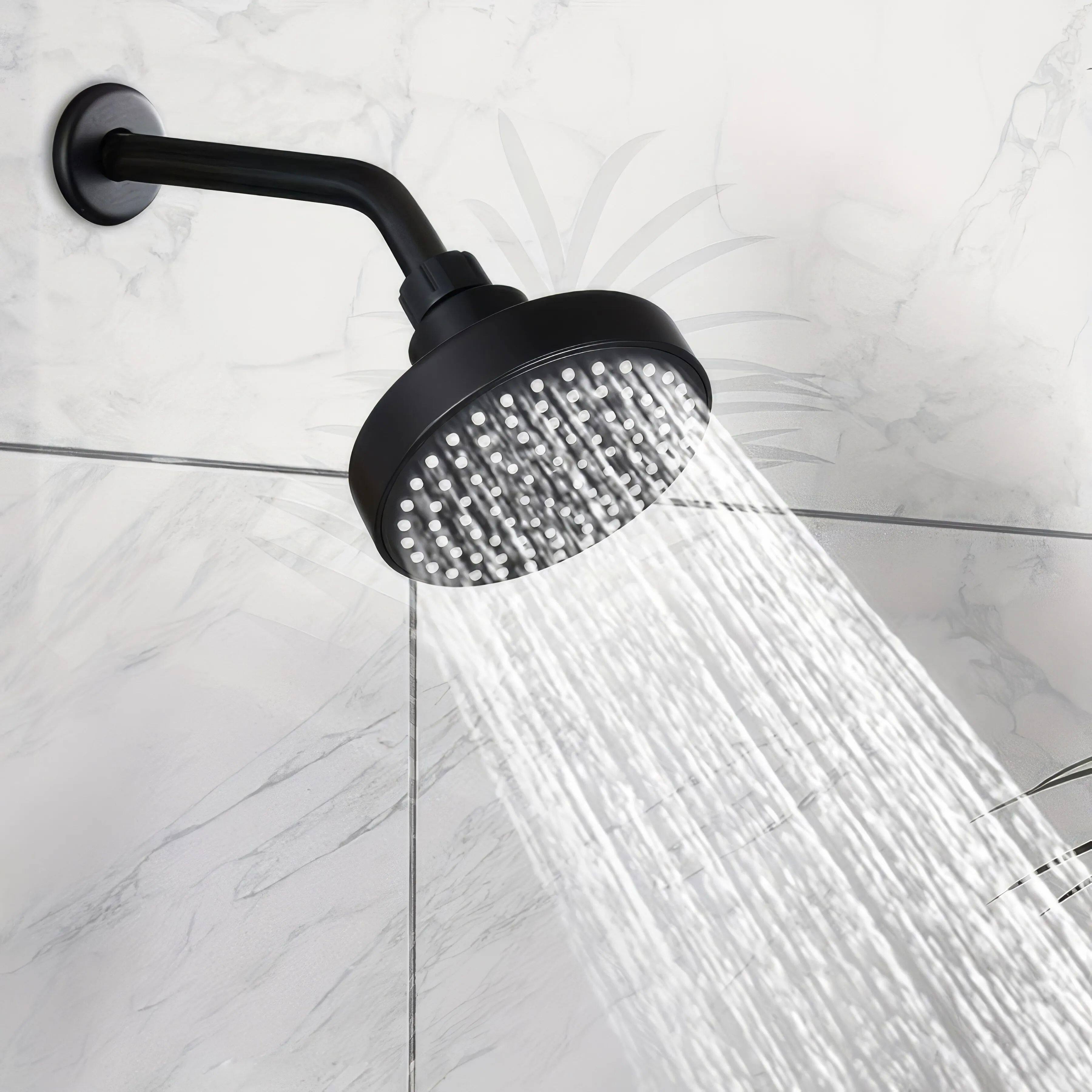 1 High-pressure Shower Head, Sturdy and Durable, Easy To Ins