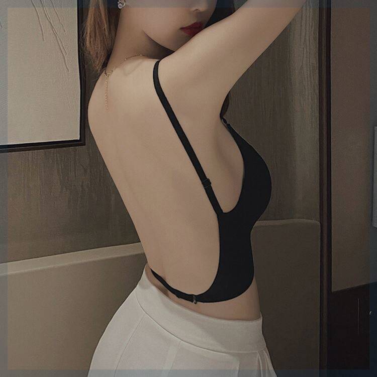 娜娜小姐braU型美背带胸垫文胸