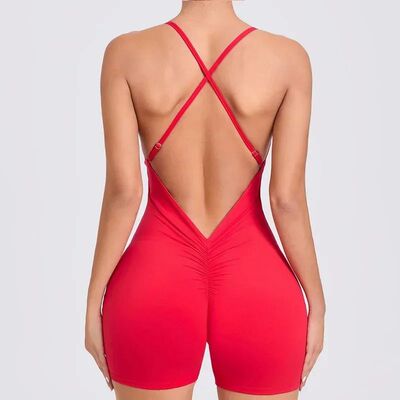 Cloud Rise Yoga SEXY Sports Jumpsuit Women Gym Fitness Plays