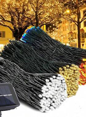 Solar Powered Outdoor Fairy Lights IP65 Waterproof 8 Lightin