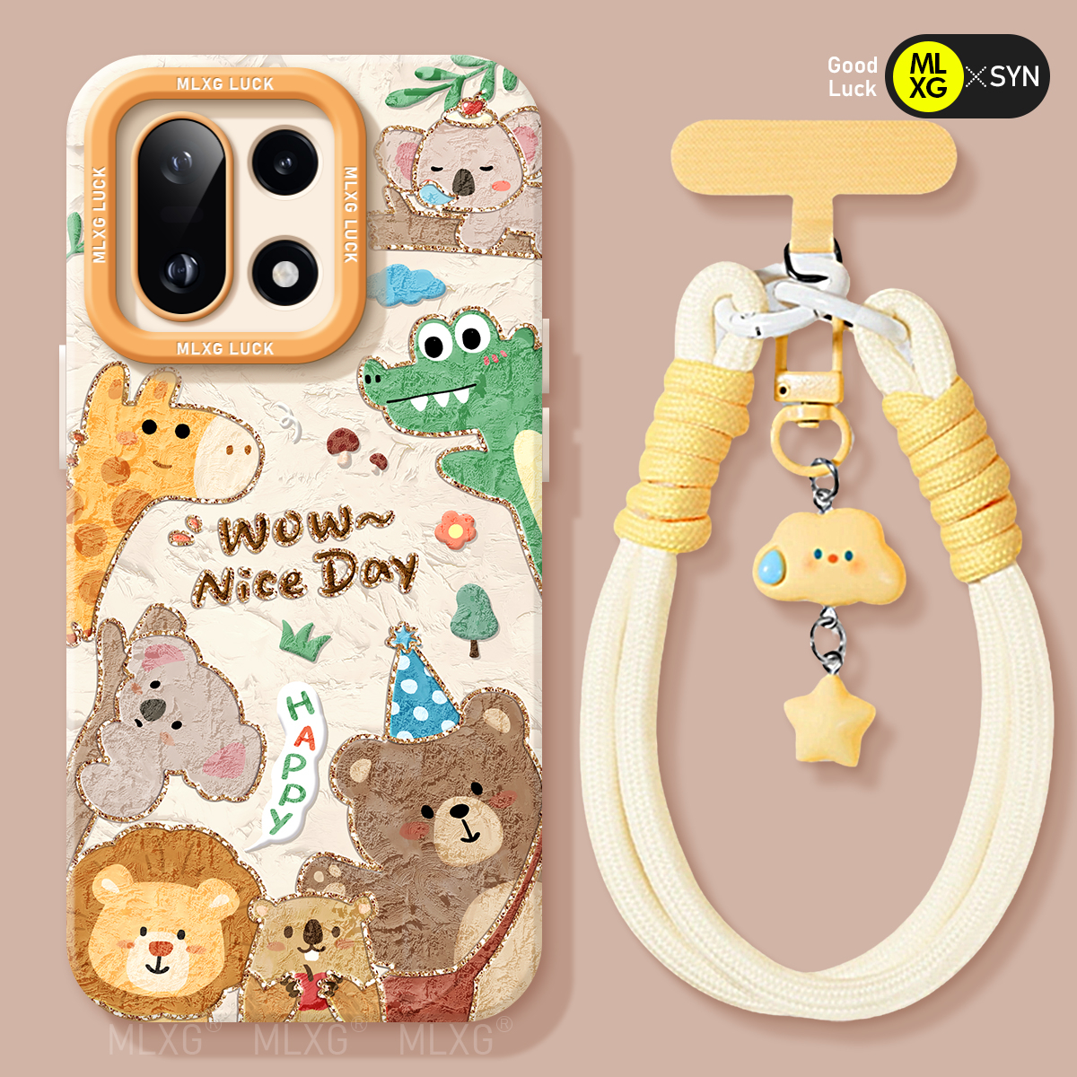 油画动物园适用一加15手机壳新款1+15卡通1加13硅胶oneplus专用12pro全包10外壳系列9r镜头8t防摔por女7套