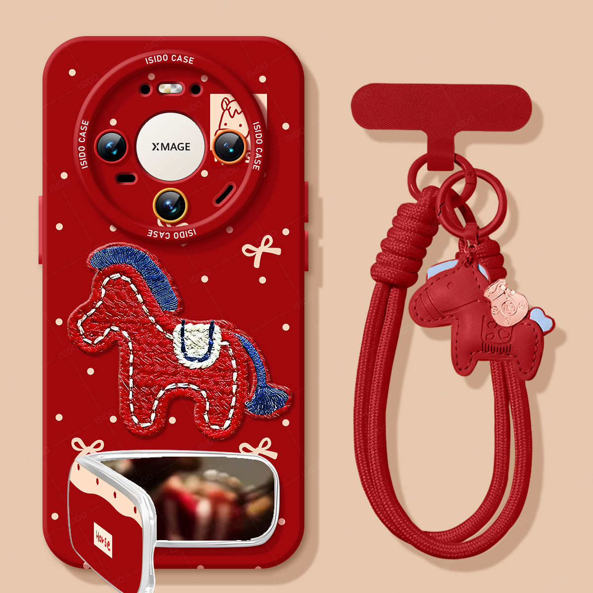 刺绣小马适用华为mate80pro2026新年80promax手机壳mate70新款50马年70pro+全包40红色本命年硅胶50防摔60pro,3C数码配件,手机保护套/壳,淘宝优惠券,粉丝福利购,淘宝优惠卷