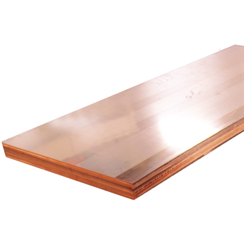 T2紫铜排扁条实心方块红铜排模具电极红铜镀锡铜排紫铜板接地铜u.