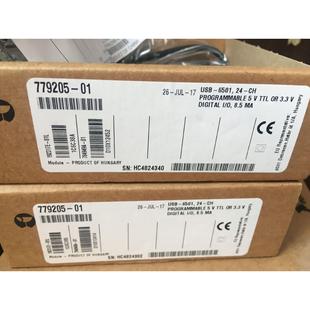 6501 24通道 8.5 正品 779205 USB 01可现货 全新NI